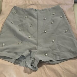 Grey pearled, shorts